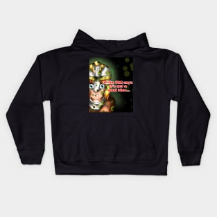 The DM said it was a bad idea Kids Hoodie